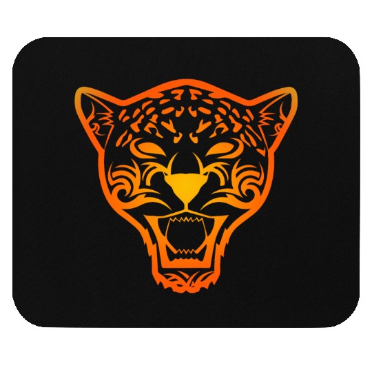 T Tattoo Jaguar Face Gift Idea Mouse Pads