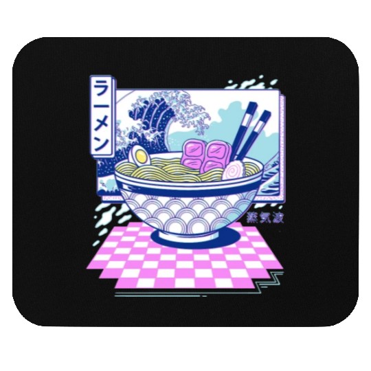 Vaporwave Ramen Mouse Pads