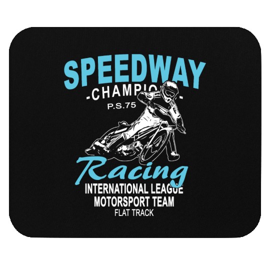 Motorcycle Speedway Racing Mouse Pads