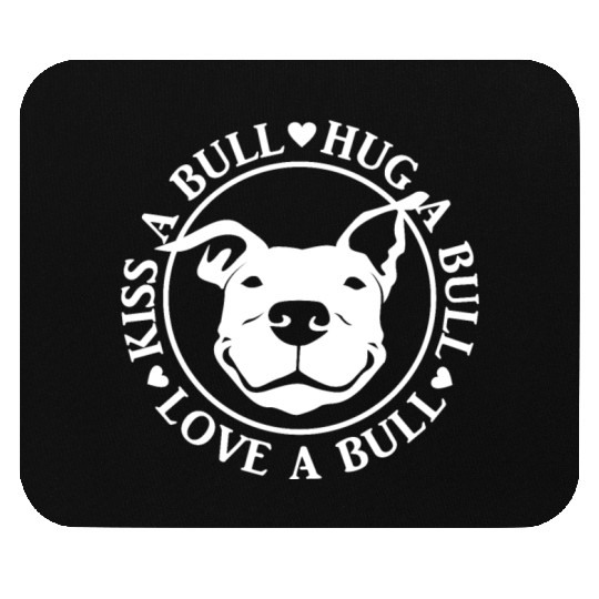 Love-A-Bull Pitbull Bully Dog Rescue Mouse Pads