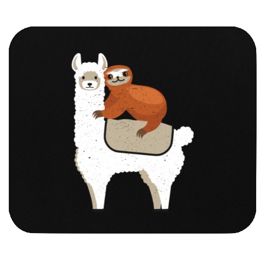 Sloth Lama Mouse Pads