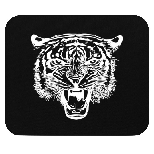 Tiger Head Mouse Pads