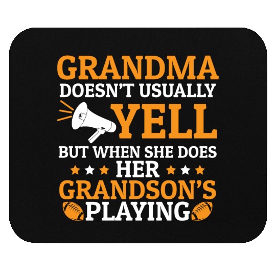 Proud Grandma Mouse Pads - Grandma cheers