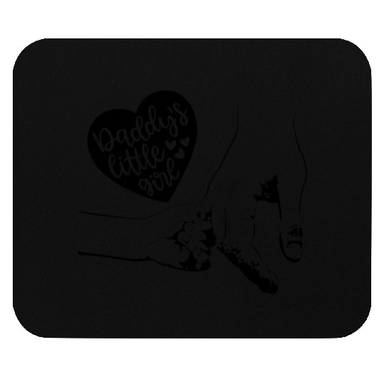daddy little girl,daddy daughter Mouse Pads,daddy&me