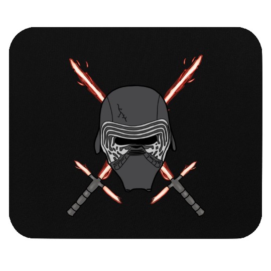 Kylo Ren mask lightsaber Star Wars Mouse Pads design