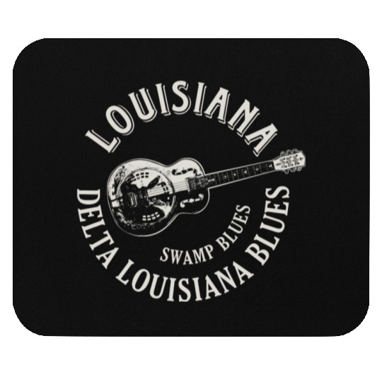 Louisiana Delta Blues Swamp Blues Guitar Mouse Pads