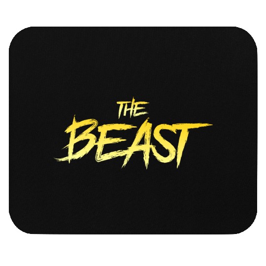 strong man beast Mouse Pads