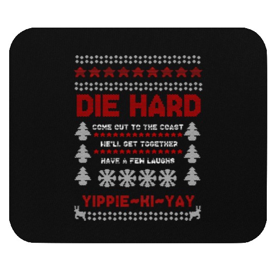 Die Hard Christmas Jumper Mouse Pads