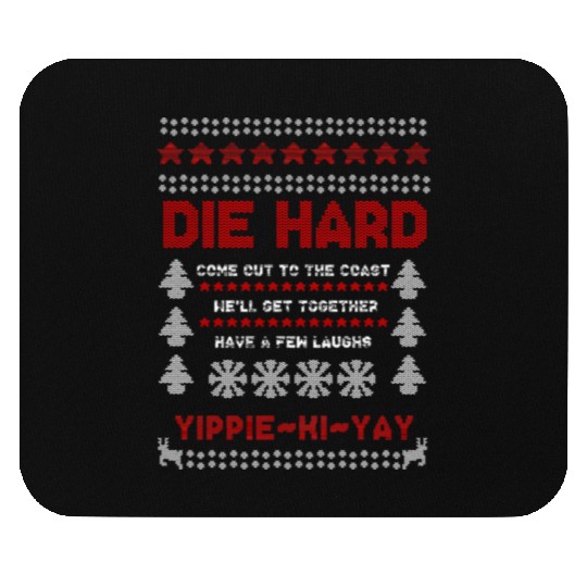 Die Hard Christmas Jumper Mouse Pads