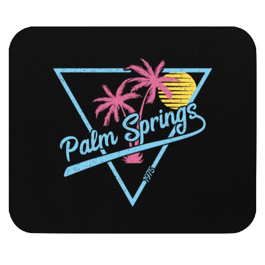Palm Springs Vintage Retro 1975 Mouse Pads