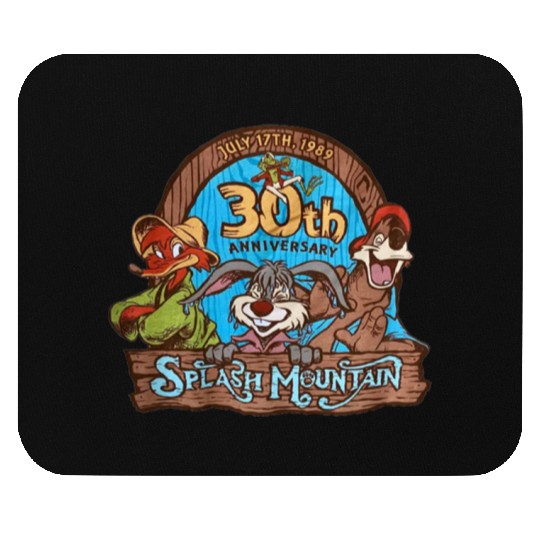 splash mountain Mouse Pads