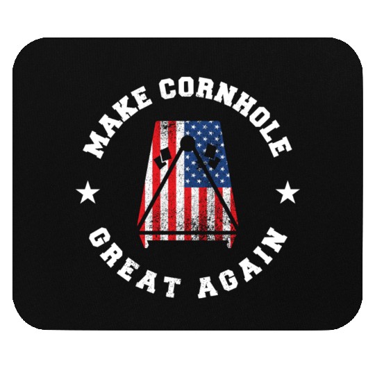 Make Cornhole Great Again Funny USA Gift Mouse Pads