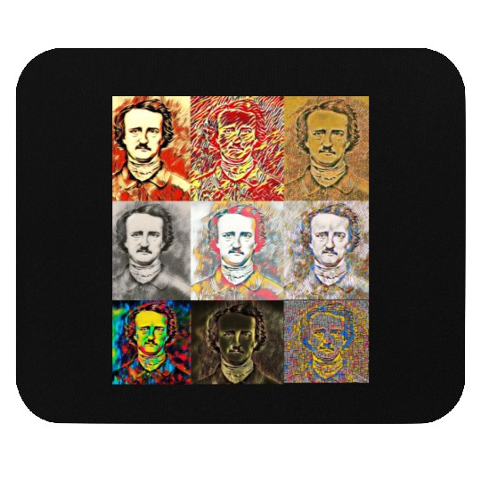 Unique Portrait Reveals Young Edgar Allan Poe Mouse Pads