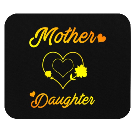 Mother and daughter mothers day love daughters mom Mouse Pads