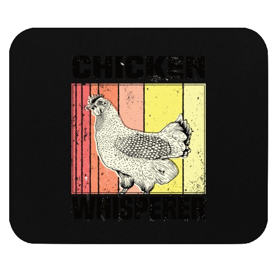 Chicken Chickens Whisperer Chicken Farmer Gift Mouse Pads