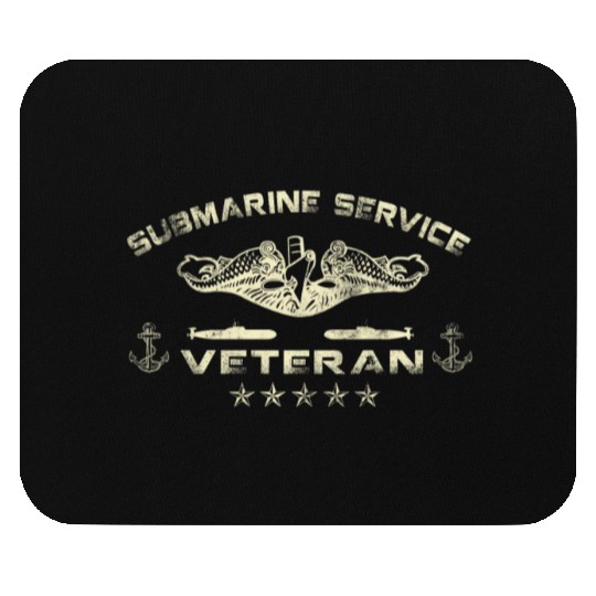 Vintage US Navy Submarine Service Veteran Mouse Pads