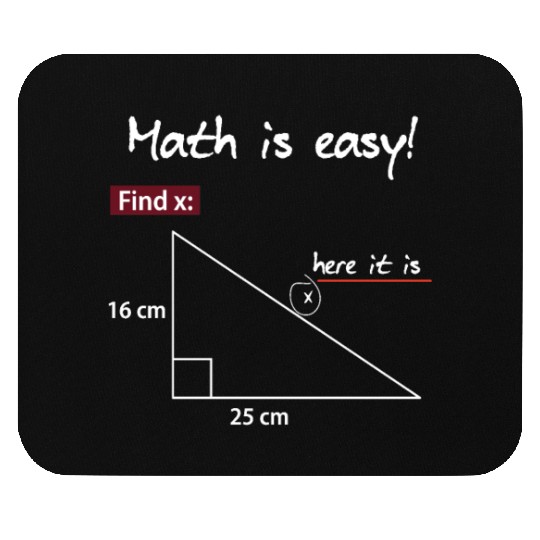 Math Is Easy Mouse Pads