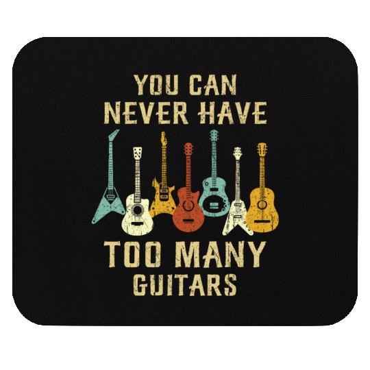 Guitar Saying Mouse Pads