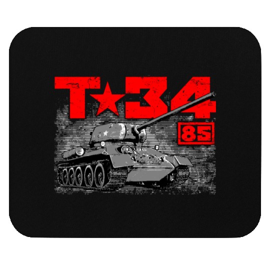 T-34-85 Soviet medium tank Mouse Pads