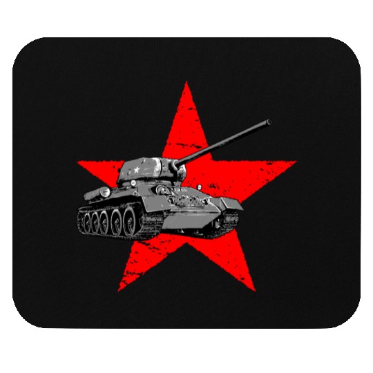 T-34-85 Soviet medium tank Mouse Pads