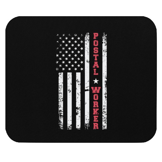 Patriotic Postal Worker Postal Worker Ballot Votin Mouse Pads