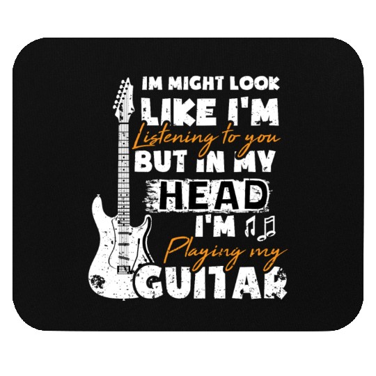 Guitarist Guitarist Gift Guitar Player Mouse Pads