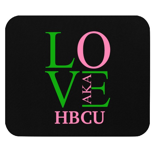 Hbcu Love Aka Paraphernalia For Soror Aphla Access Mouse Pads