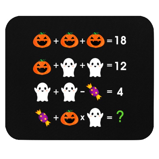Order of Operations Halloween Quiz Math Teacher Mouse Pads