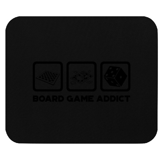 Board Game Addict Gaming Mouse Pads