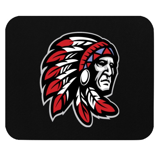 Native American Indian Headdress Mouse Pads