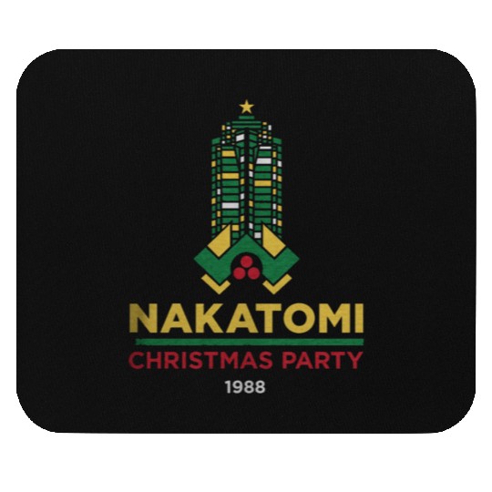 Die Hard Nakatomi Christmas Party 1988 Mouse Pads
