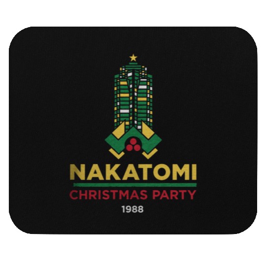 Die Hard Nakatomi Christmas Party 1988 Mouse Pads