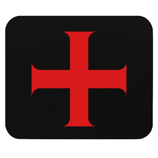 Knights Templar Cross Mouse Pads