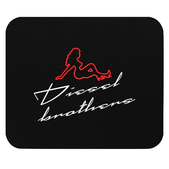 Diesel Brothers Iconic Trucker Lady Mouse Pads