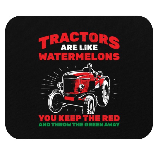 Farmer Tractor Farm Mouse Pads