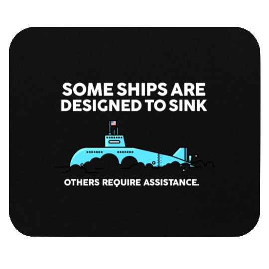 Military Submarine Veteran Gift US Submarine Sink Mouse Pads