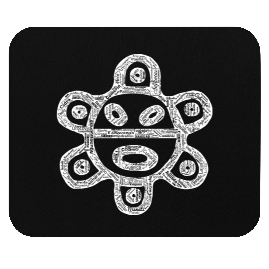 Taino Sun Puerto Rico Cities And Towns Boriken Bor Mouse Pads