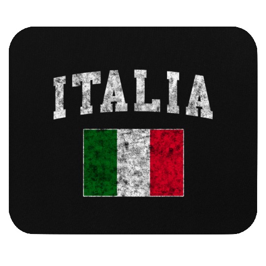 Italia Mouse Pads Italian Flag Italy Gift Love Souven