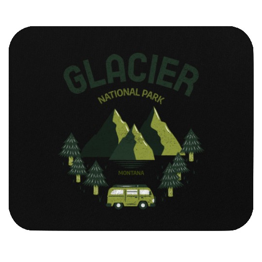 Glacier National Park Montana Travel Mouse Pads