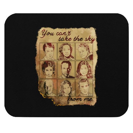 Firefly Burned Poster Mouse Pads