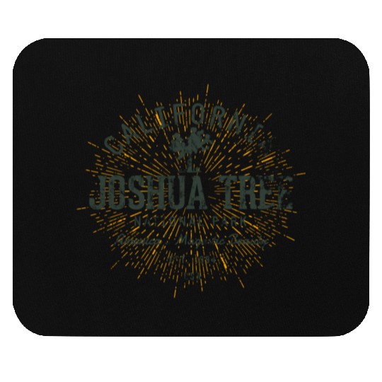 Vintage Joshua Tree National Park Gift Mouse Pads