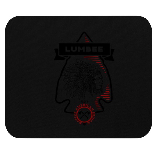 Lumbee Tribe Native American Indian Proud Arrow Mouse Pads