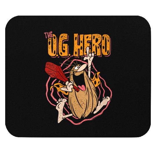 Captain Caveman Og Hero Gift Mouse Pads