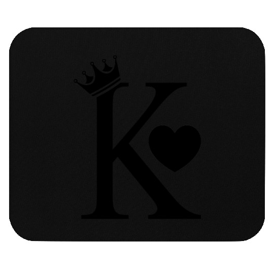 KING OF HEARTS KING CARD LOVE VALENTINES DAY GIFT Mouse Pads