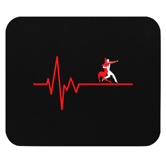 Dance Heartbeat Mouse Pads