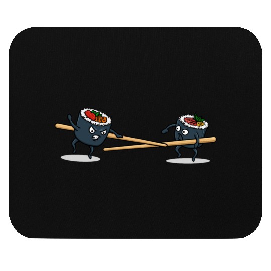 Japanese Cuisine Rice Sushi Meal Sticks Mouse Pads