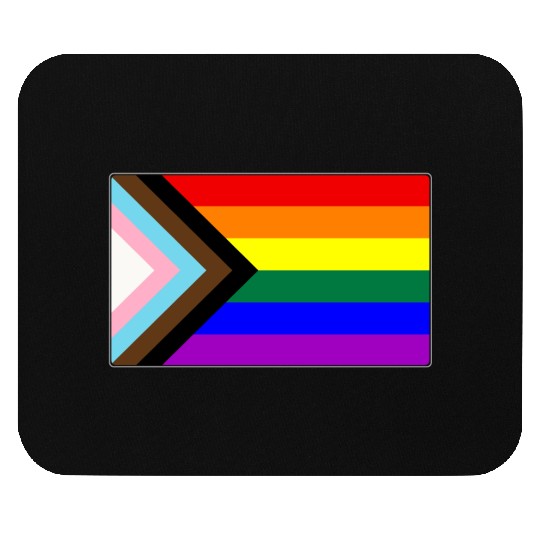 Progress LGBTQ Gay Pride Flag Mouse Pads