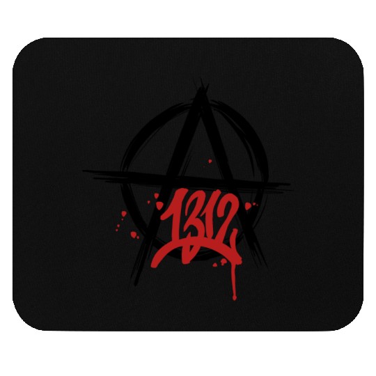 ACAB 1312 Anarchy symbol Mouse Pads