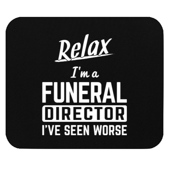 Funeral Director Director Mouse Pads