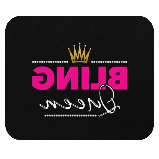 5 Bling Queen Jewelry Consultant Reverse Mirror Li Mouse Pads